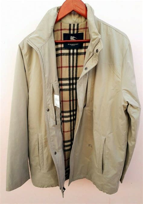 burberry beige blazer jacket used|beige Burberry Jackets for Men .